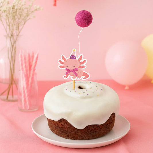 Animalito Zoológico con globo